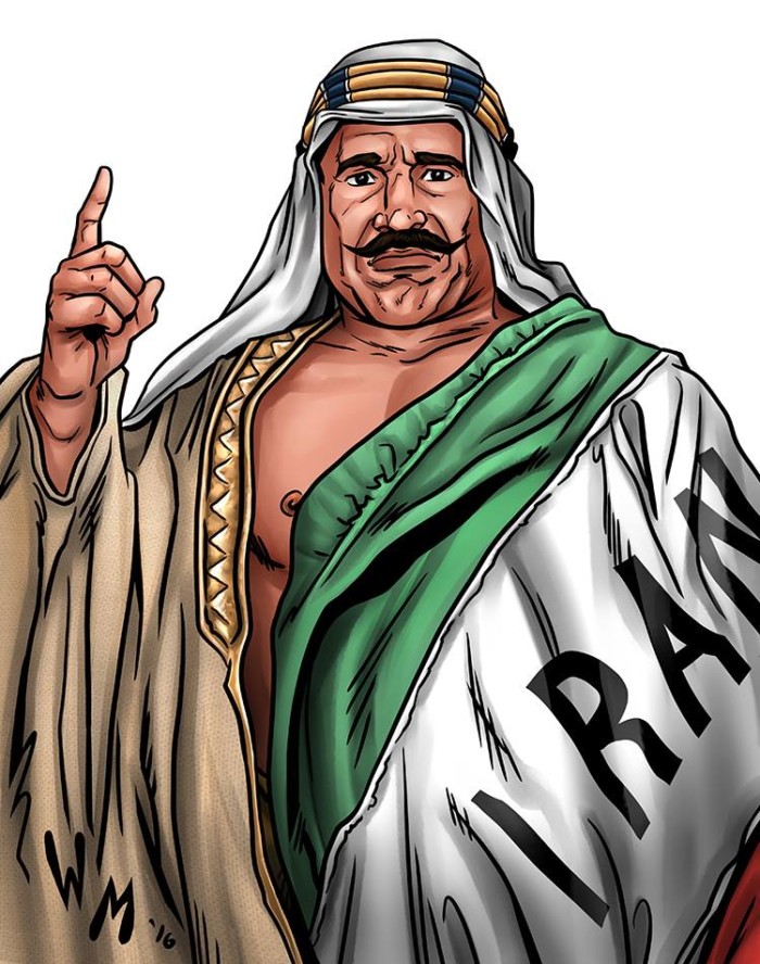 iron sheik doll